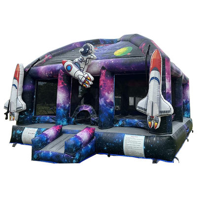 Blower Pretty Good Kids Fête Astronaute Château Vaisseau spatial maison gonflable