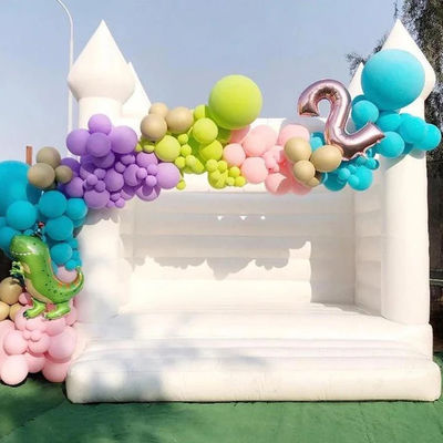CE/EN71 Certifié Taille personnalisée Moonwalk gonflable Château gonflable pour fête de mariage