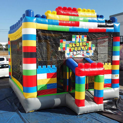 Entretien intérieur et extérieur Blocs de construction en PVC Château gonflable pour la fête