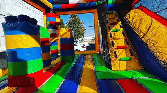 Entretien intérieur et extérieur Blocs de construction en PVC Château gonflable pour la fête
