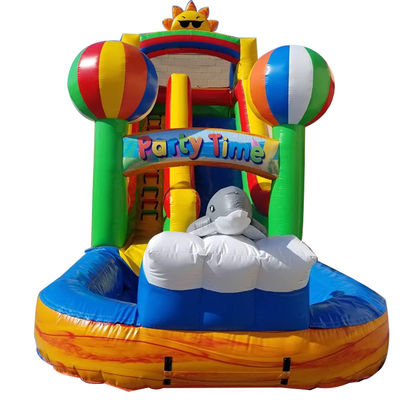 Expédition par voie aérienne ou express Profitez du plaisir en plein air avec le toboggan pneumatique en PVC commercial de 2024 pieds