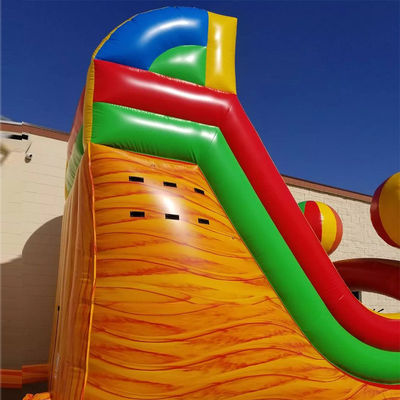 Expédition par voie aérienne ou express Profitez du plaisir en plein air avec le toboggan pneumatique en PVC commercial de 2024 pieds