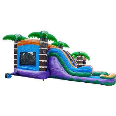 Château gonflable à glissière en PVC