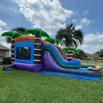 Château gonflable à glissière en PVC