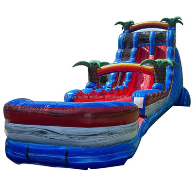 Château de saut gonflable pour parc aquatique