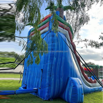 Château de saut gonflable pour parc aquatique