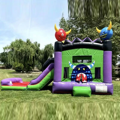 Entretien intérieur et extérieur Commercial Bouncer de château gonflable avec glissement