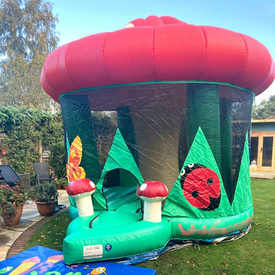 Petite maison de champignons en PVC commercial Château maison gonflable depuis 14 ans