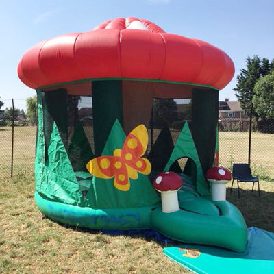 Petite maison de champignons en PVC commercial Château maison gonflable depuis 14 ans