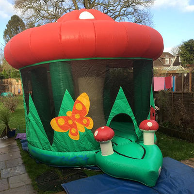 Petite maison de champignons en PVC commercial Château maison gonflable depuis 14 ans