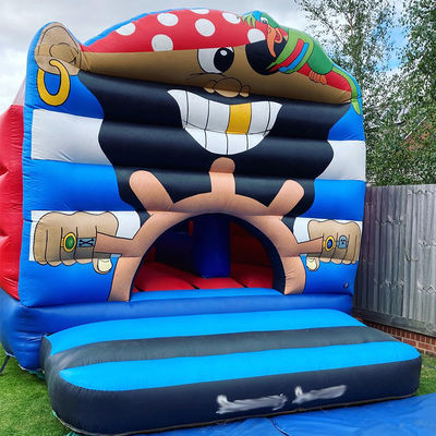 Version Q personnalisée Capitaine Pirate Château de la maison de rebond pour le plaisir unisexe à l'intérieur et à l'extérieur