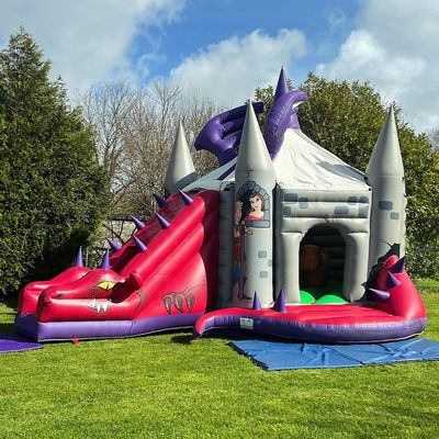 Château gonflable avec diapositive Comment entraîner votre dragon
