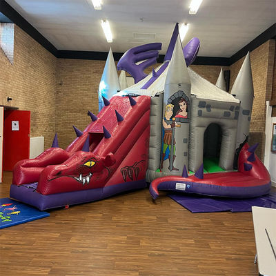 Château gonflable avec diapositive Comment entraîner votre dragon