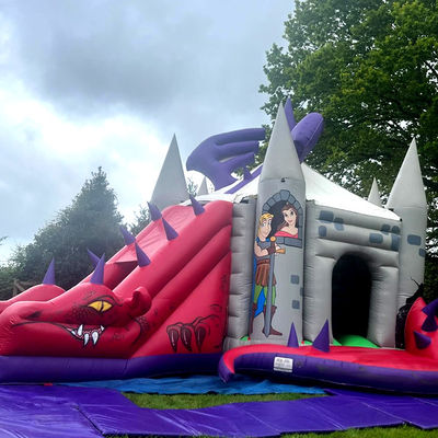 Château gonflable avec diapositive Comment entraîner votre dragon