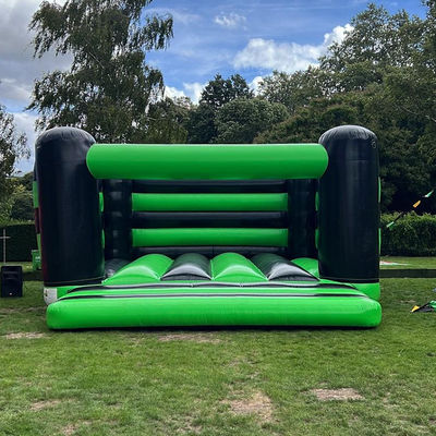 Blower inclus Trampoline gonflable pour enfants Château Location de soirée géante et verte