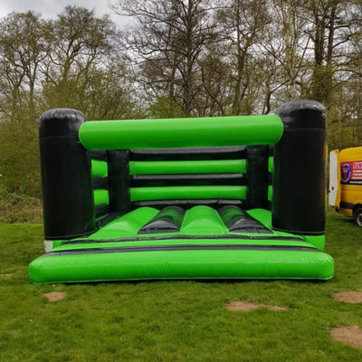 Blower inclus Trampoline gonflable pour enfants Château Location de soirée géante et verte