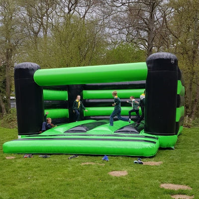 Blower inclus Trampoline gonflable pour enfants Château Location de soirée géante et verte