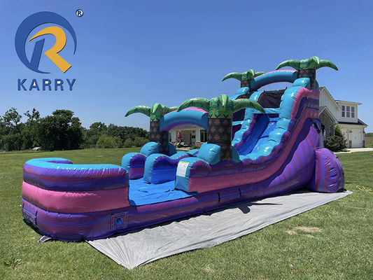Grands adultes et enfants taille gonflables couloirs avec piscine