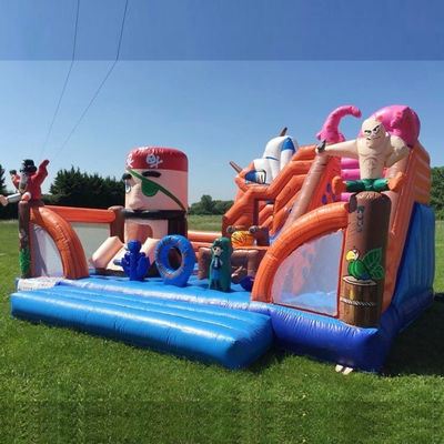 Château de trampoline gonflable de qualité commerciale avec kit de réparation inclus