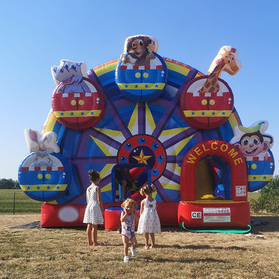 Chambre gonflable pour saut à la roue