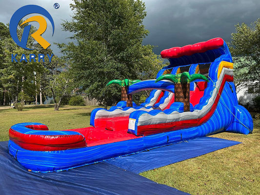 Glissière pneumatique en bâtonnet en PVC pour adultes et enfants Logo / motif personnalisé