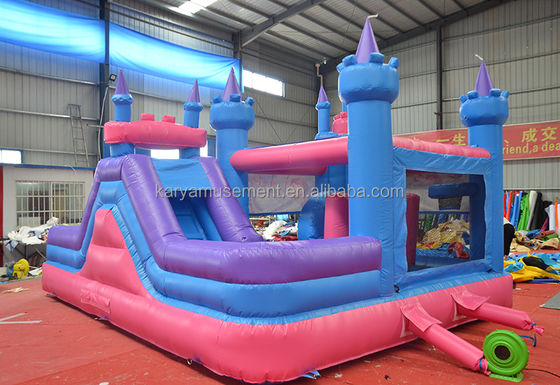 Caractéristiques Portable enfants château coquin maison gonflable avec toboggan et piscine
