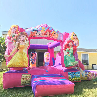 Une princesse fantastique du conte de fées château maison de rebond Taille personnalisée pour la location commerciale