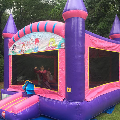 Une princesse fantastique du conte de fées château maison de rebond Taille personnalisée pour la location commerciale