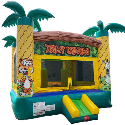Location de soirées Parcs Safari Thème PVC maison gonflable pour les clients unisexes