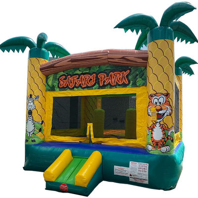 Location de soirées Parcs Safari Thème PVC maison gonflable pour les clients unisexes