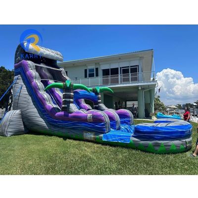 Capacité maximale du jardin &gt; 500 kg, toboggan gonflable avec piscine