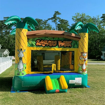 Location de soirées Parcs Safari Thème PVC maison gonflable pour les clients unisexes