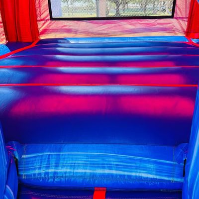 Logos du client Lit bébé en PVC Étoile bleue maison gonflable à saut de saut Château de location