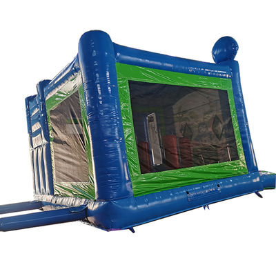 Couleur personnalisée Thème pirate PVC commercial Château gonflable avec glissement sec
