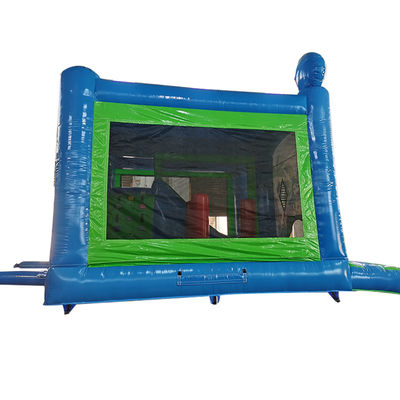 Couleur personnalisée Thème pirate PVC commercial Château gonflable avec glissement sec