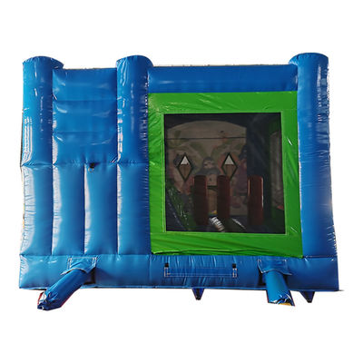 Couleur personnalisée Thème pirate PVC commercial Château gonflable avec glissement sec