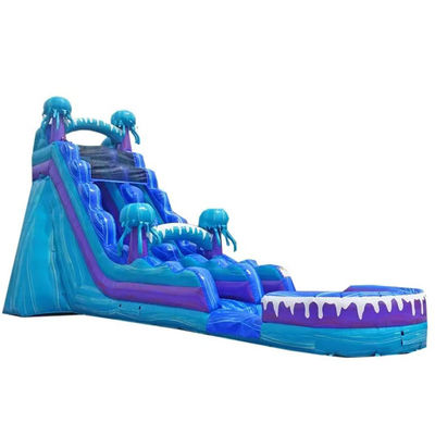 Glissière gonflable de 36 pieds de qualité commerciale avec piscine à eau