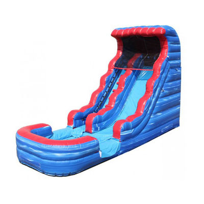 Location commerciale intérieure toboggan gonflable avec piscine en été