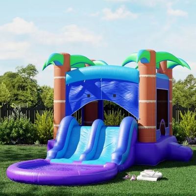 Glissière pneumatique en PVC avec boucle de basket pour enfants et adultes