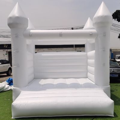 CE/EN71/EN14960 Bouncer gonflable en PVC blanc unisexe certifié pour les terrains de jeux et les fêtes
