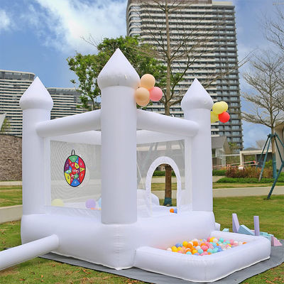 Blower inclus Bébé blanc décoratif PVC maison gonflable pour la fête de famille