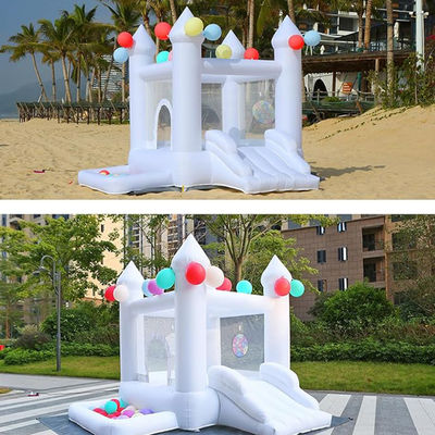 Blower inclus Bébé blanc décoratif PVC maison gonflable pour la fête de famille