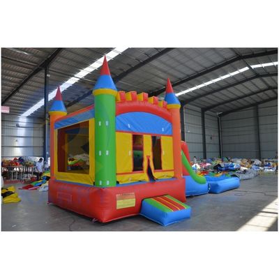 Certificat CE pour enfants maison gonflable commerciale avec toboggan et piscine