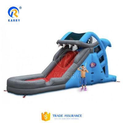 Glissière pneumatique en PVC personnalisée pour le plaisir des enfants et des adultes dans un grand parc gonflable commercial