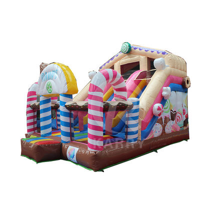 Partie pompeuse avec diapositive Commercial Candy House Thème Double Slide Combo