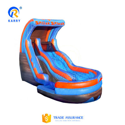 Glissière gonflable personnalisée avec piscine pour enfants et adultes jeu d'escalade