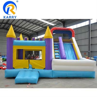 Grand toboggan gonflable avec piscine pour enfants populaire château gonflable et souffleur unisexe