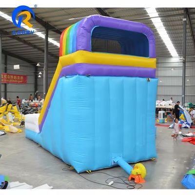 Grand toboggan gonflable avec piscine pour enfants populaire château gonflable et souffleur unisexe