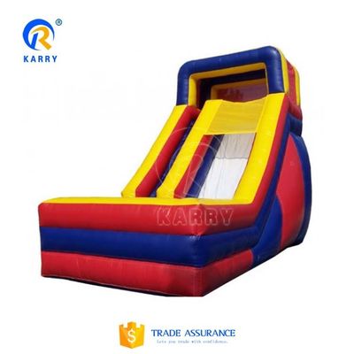 Grands toboggans gonflables extérieurs avec taille personnalisée et matériau de bâche en PVC