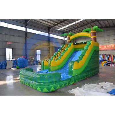 4X9M Taille PVC extérieur gonflable D glissière pour le parc de divertissement accessoires souffleur d'air